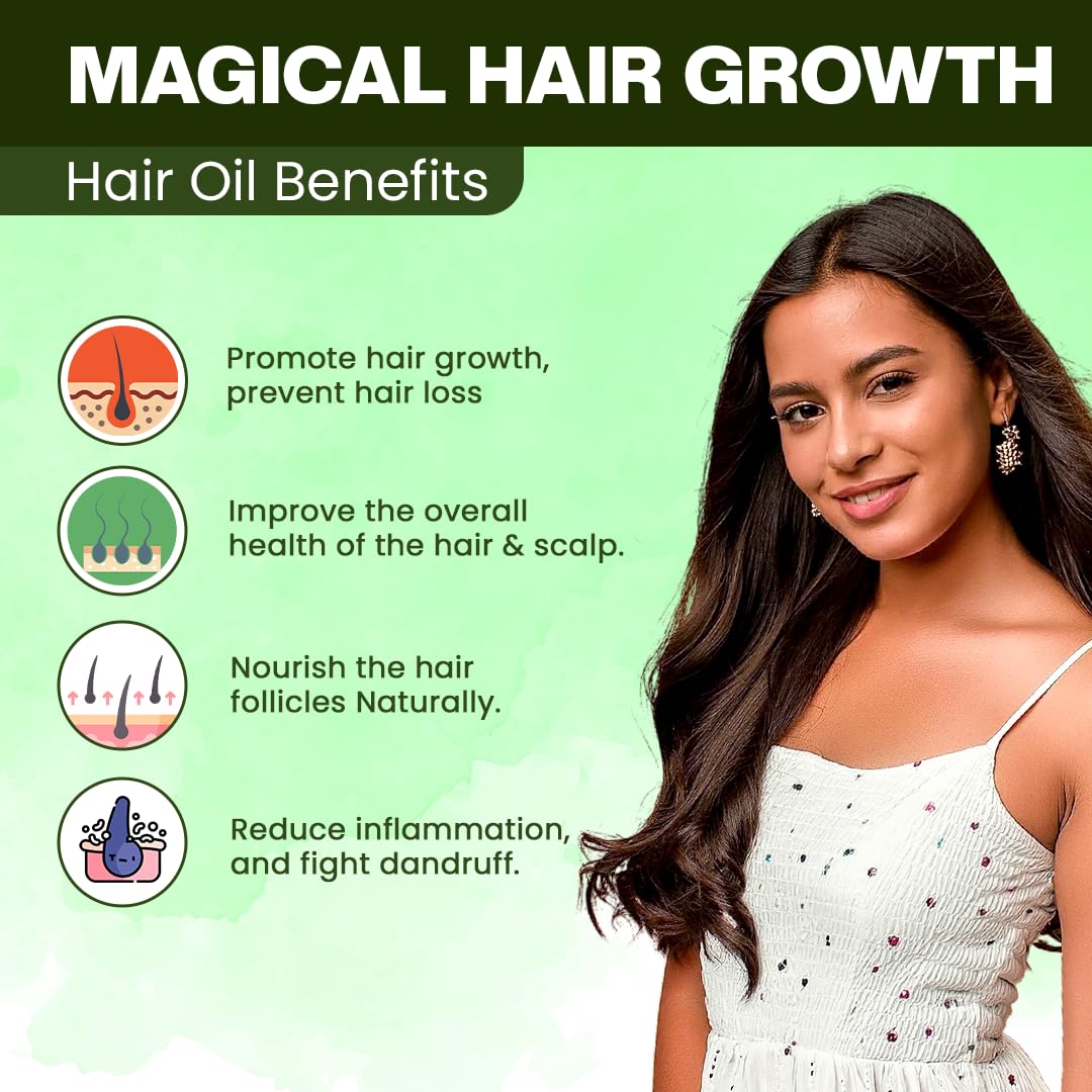 Brahmi Adivasi Herbal Hair Oil | Traditional Formula | Preet Secrets