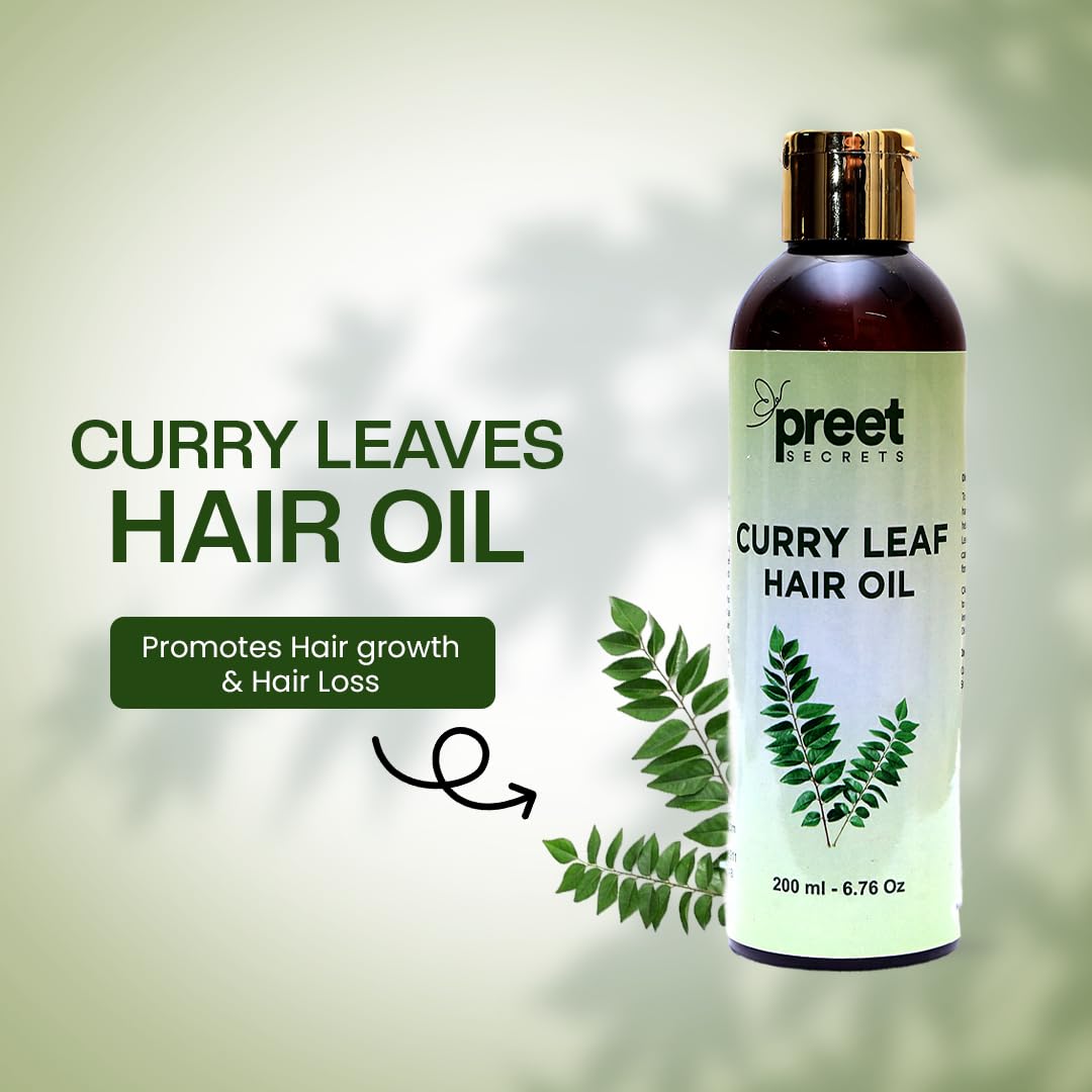 Curry Leaf Hair Oil