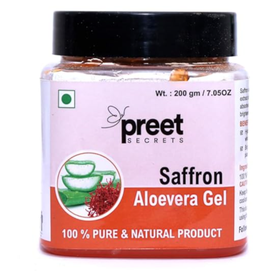 Saffron Aloe Vera Gel