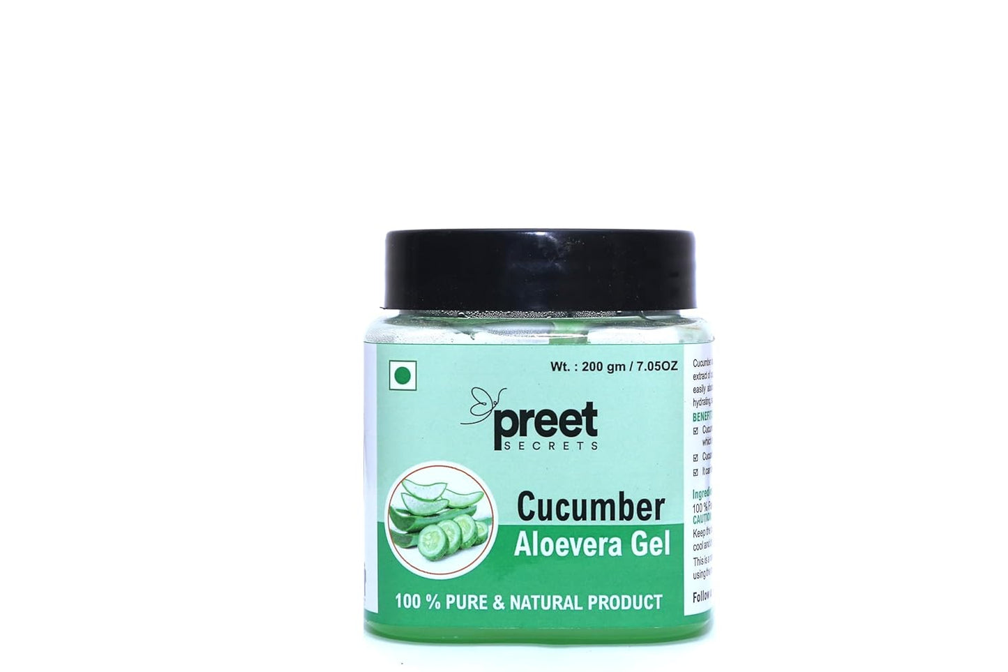 Cucumber Aloevera Gel