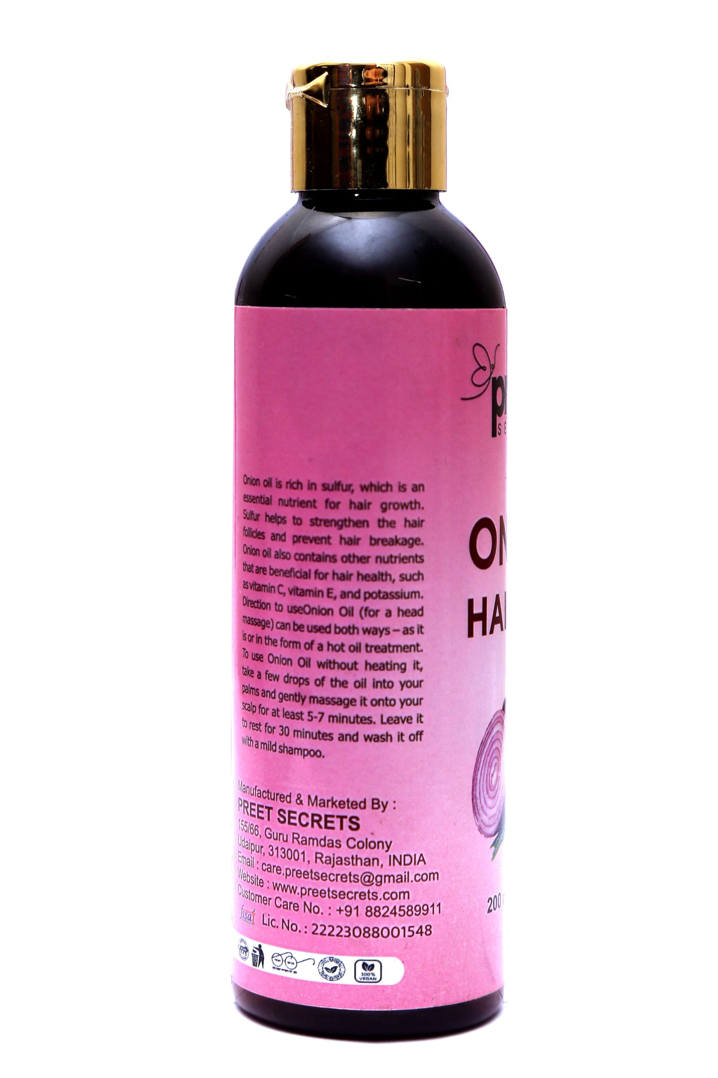 Onion Hair Oil