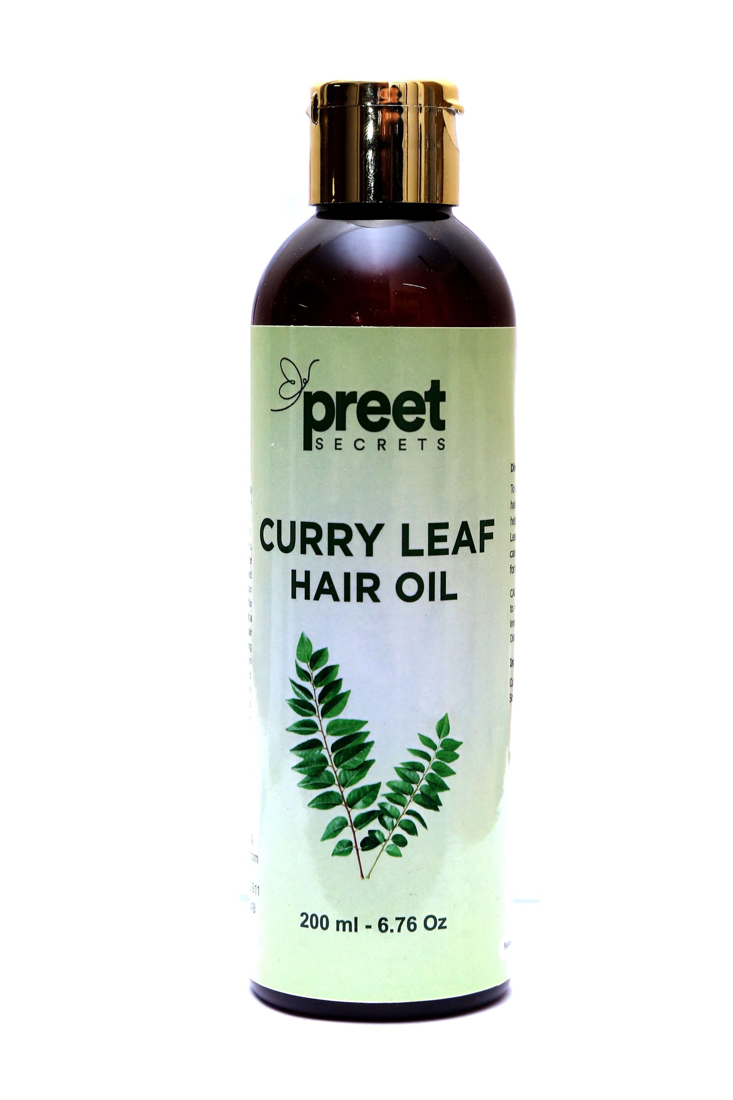 Curry Leaf Hair Oil